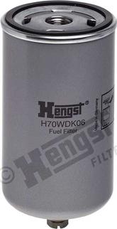 Hengst Filter H70WDK06 - Filtre à carburant cwaw.fr