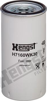 Hengst Filter H7160WK30 - Filtre à carburant cwaw.fr