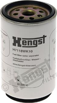 Hengst Filter H7118WK10 - Filtre à carburant cwaw.fr