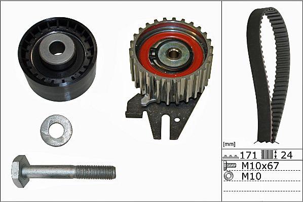 Hepu 20-1909 - Kit de distribution cwaw.fr