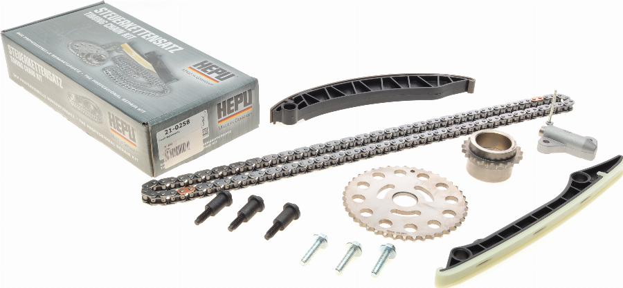 Hepu 21-0258 - Kit de distribution par chaîne cwaw.fr