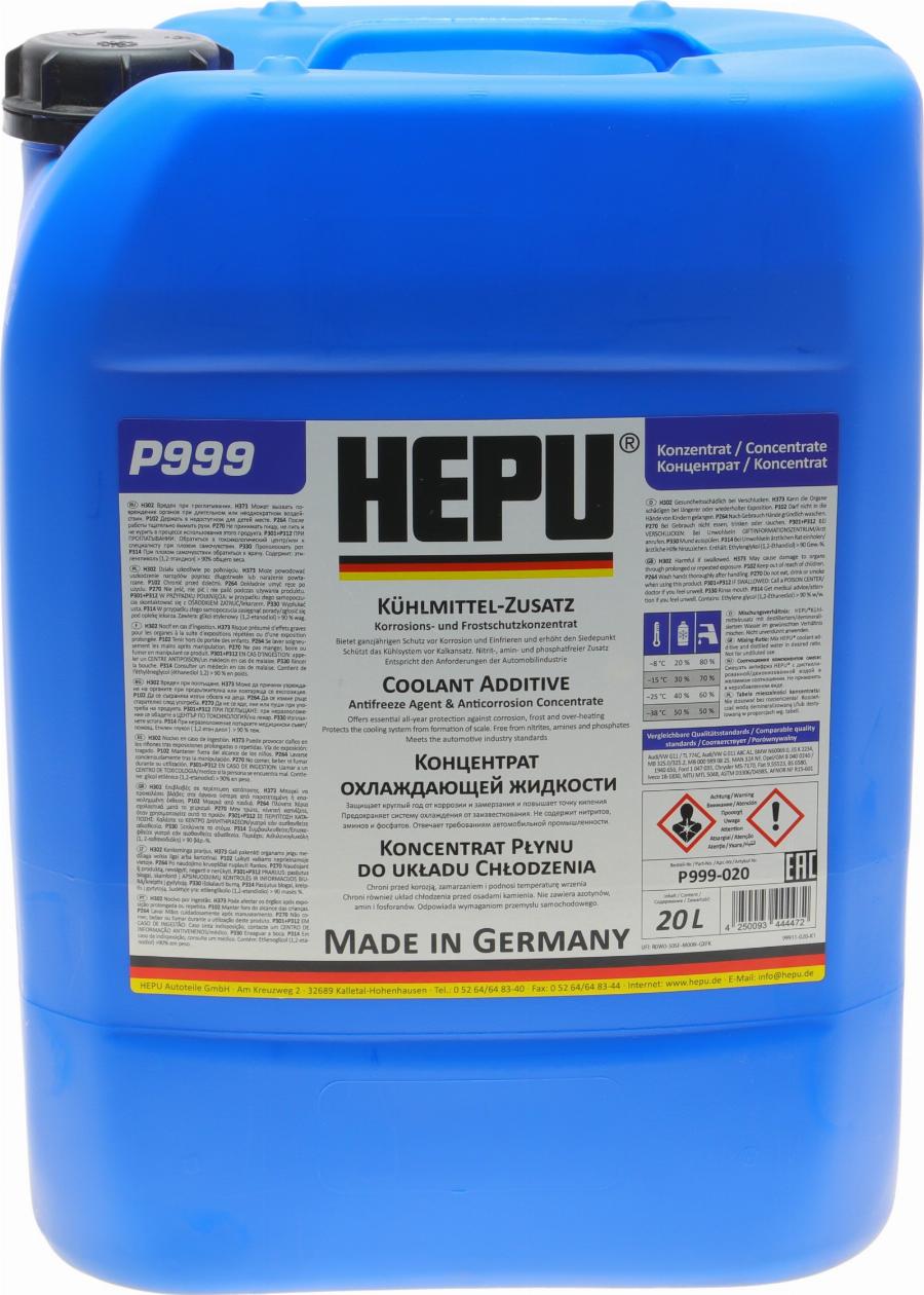 Hepu P999-020 - Antigel cwaw.fr