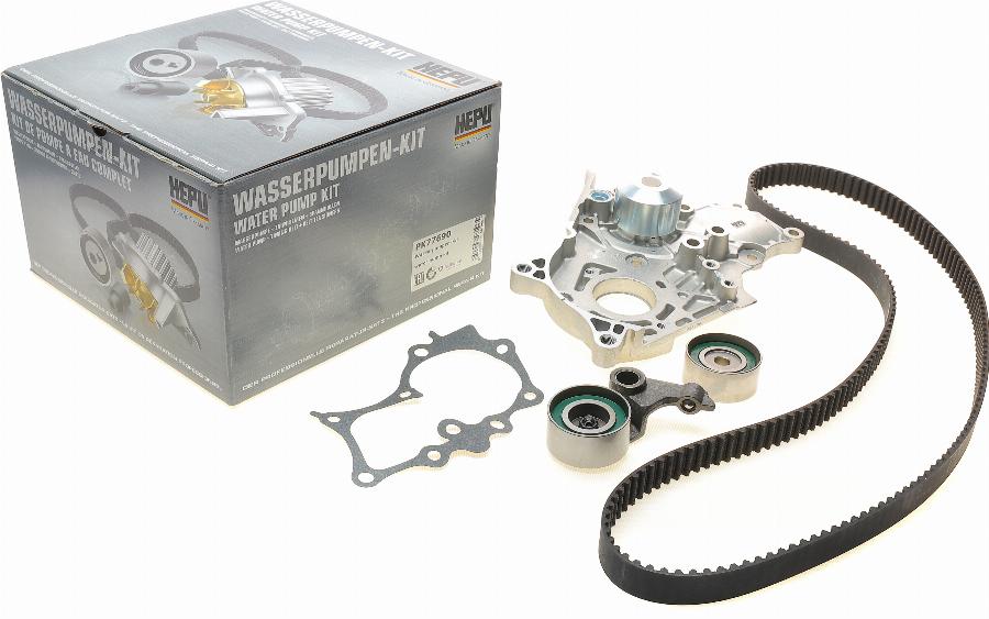 Hepu PK77690 - Pompe à eau + kit de courroie de distribution cwaw.fr