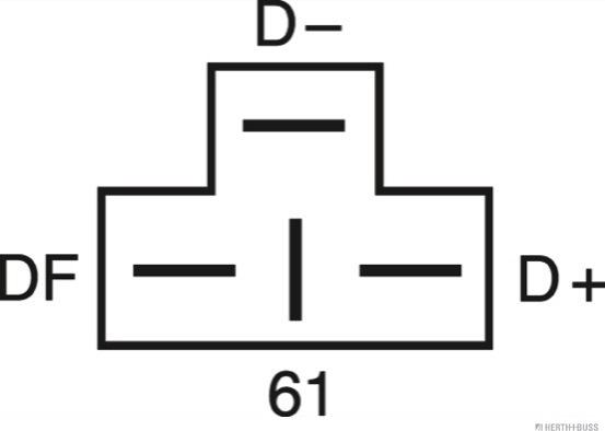 Herth+Buss Elparts 35003011 - Régulateur d'alternateur cwaw.fr