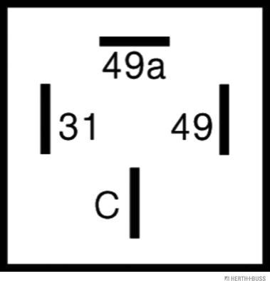 Herth+Buss Elparts 75605078 - Centrale clignotante cwaw.fr