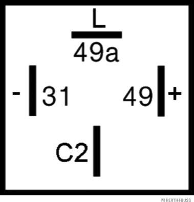 Herth+Buss Elparts 75605177 - Centrale clignotante cwaw.fr
