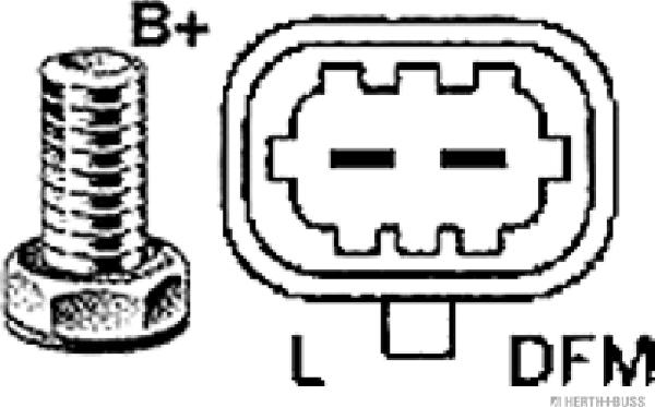 Herth+Buss Jakoparts J5110919 - Alternateur cwaw.fr