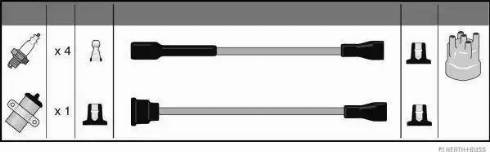 Herth+Buss Jakoparts J5390000 - Kit de câbles d'allumage cwaw.fr