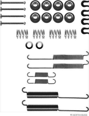 Herth+Buss Jakoparts J3565008 - Kit d'accessoires, mâchoire de frein cwaw.fr