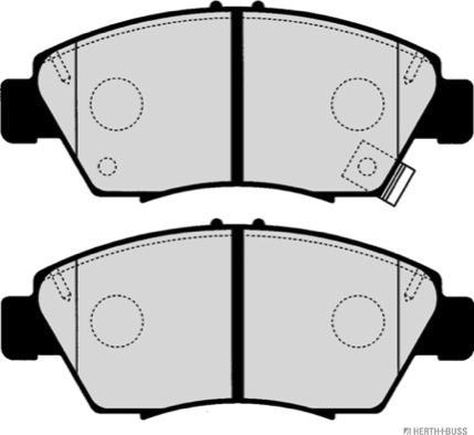 Herth+Buss Jakoparts J3604005 - Kit de plaquettes de frein, frein à disque cwaw.fr