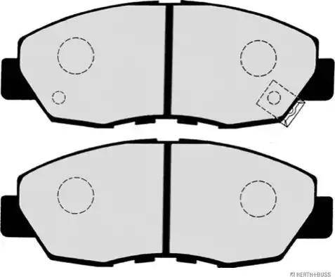 Herth+Buss Jakoparts J3604030 - Kit de plaquettes de frein, frein à disque cwaw.fr