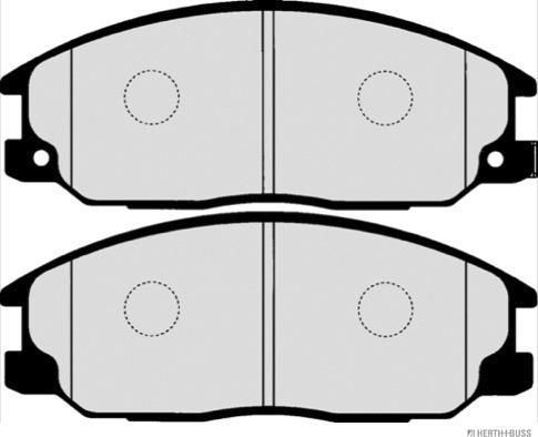 Herth+Buss Jakoparts J3600527 - Kit de plaquettes de frein, frein à disque cwaw.fr