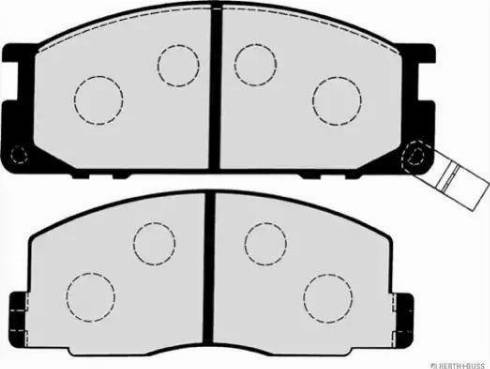 Herth+Buss Jakoparts J3602059 - Kit de plaquettes de frein, frein à disque cwaw.fr