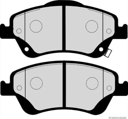 Herth+Buss Jakoparts J3602001 - Kit de plaquettes de frein, frein à disque cwaw.fr