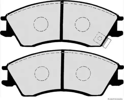 Spidan 31794 - Kit de plaquettes de frein, frein à disque cwaw.fr