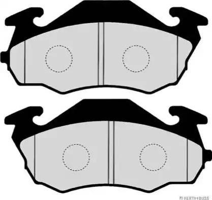 Herth+Buss Jakoparts J3607010 - Kit de plaquettes de frein, frein à disque cwaw.fr