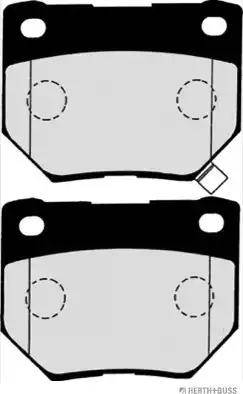 Herth+Buss Jakoparts J3611029 - Kit de plaquettes de frein, frein à disque cwaw.fr