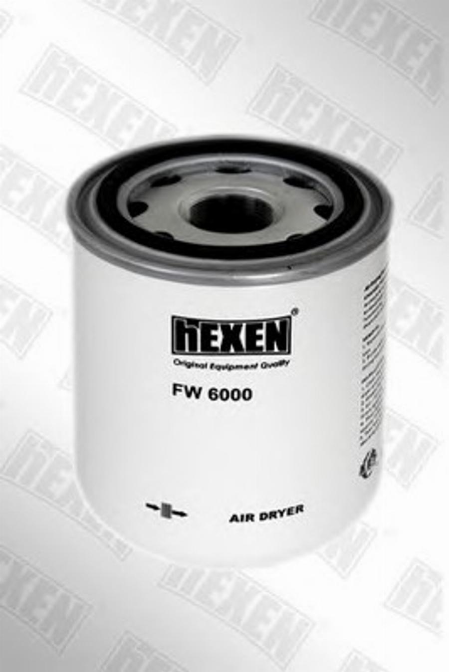 Hexen FW 6000 - Cartouche de dessicateur, système d'air comprimé cwaw.fr