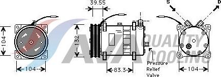 HIGHWAY AUTOMOTIVE 45057001 - Compresseur, climatisation cwaw.fr