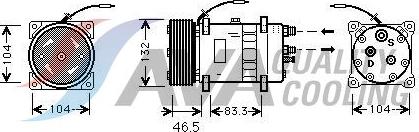 HIGHWAY AUTOMOTIVE 45057002 - Compresseur, climatisation cwaw.fr