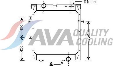 HIGHWAY AUTOMOTIVE 10031001 - Radiateur, refroidissement du moteur cwaw.fr