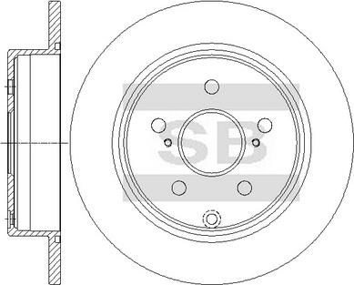 Hi-Q SD4904 - Disque de frein cwaw.fr