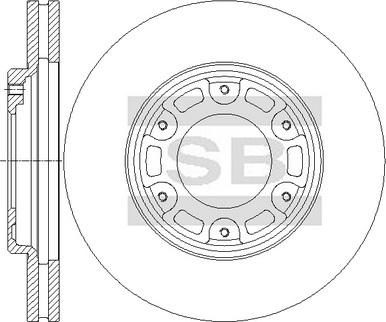 Hi-Q SD4905 - Disque de frein cwaw.fr