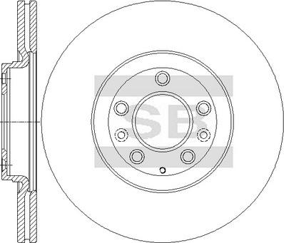 Hi-Q SD4449 - Disque de frein cwaw.fr