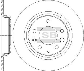 Hi-Q SD4412 - Disque de frein cwaw.fr