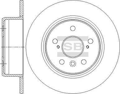 Hi-Q SD4642 - Disque de frein cwaw.fr