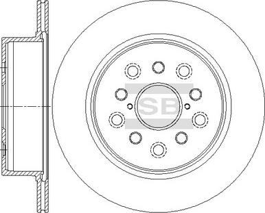 Hi-Q SD4650 - Disque de frein cwaw.fr