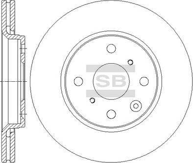 Hi-Q SD4630 - Disque de frein cwaw.fr