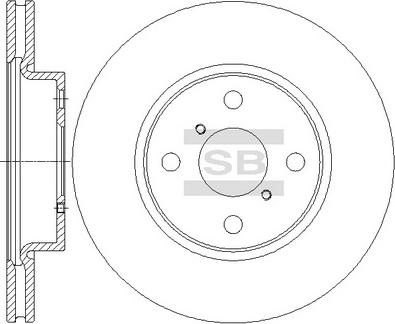 Hi-Q SD4620 - Disque de frein cwaw.fr