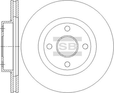 Hi-Q SD4671 - Disque de frein cwaw.fr