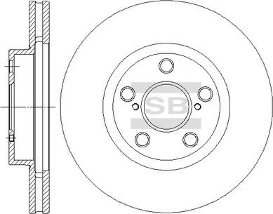 Hi-Q SD4049 - Disque de frein cwaw.fr