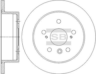 Hi-Q SD4051 - Disque de frein cwaw.fr