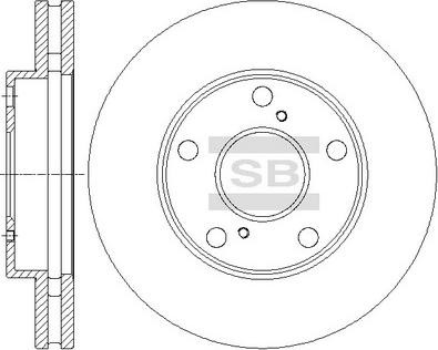 Hi-Q SD4031 - Disque de frein cwaw.fr