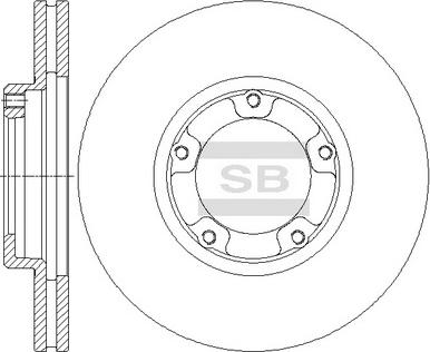 Hi-Q SD4070 - Disque de frein cwaw.fr