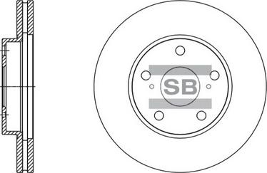 Hi-Q SD4078 - Disque de frein cwaw.fr