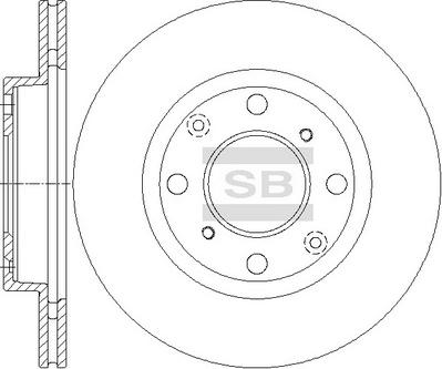 Hi-Q SD4131 - Disque de frein cwaw.fr