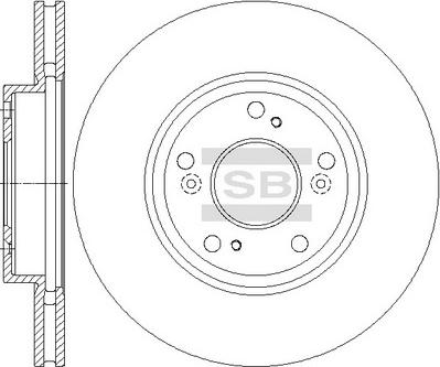 Hi-Q SD4124 - Disque de frein cwaw.fr