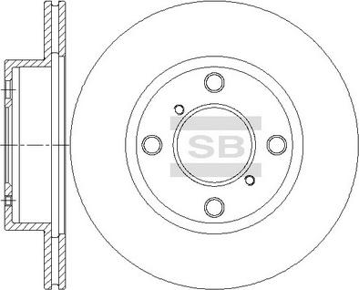 Hi-Q SD4812 - Disque de frein cwaw.fr