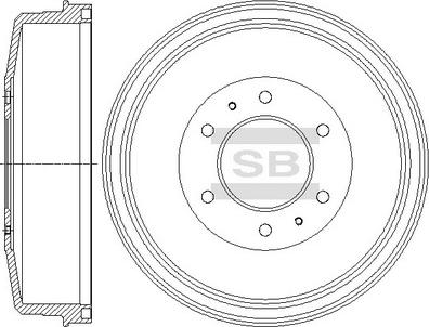 Hi-Q SD4343 - Disque de frein cwaw.fr