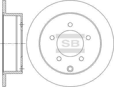 Hi-Q SD4333 - Disque de frein cwaw.fr