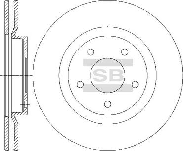 Hi-Q SD4240 - Disque de frein cwaw.fr