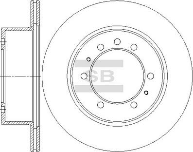 Hi-Q SD4264 - Disque de frein cwaw.fr