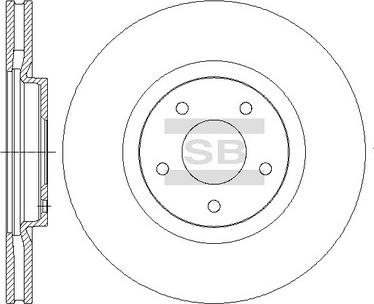 Hi-Q SD4239 - Disque de frein cwaw.fr