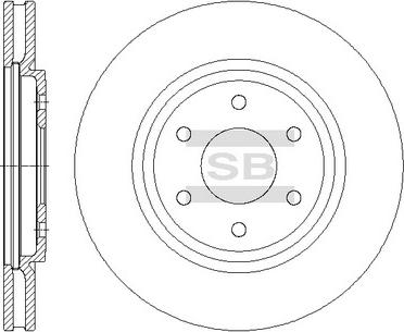 Hi-Q SD4229 - Disque de frein cwaw.fr