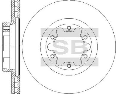 Hi-Q SD4275 - Disque de frein cwaw.fr