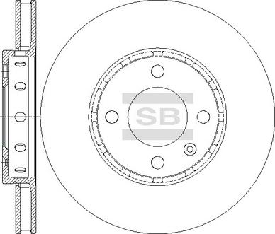 Hi-Q SD5415 - Disque de frein cwaw.fr